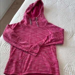 Avalanche Women's Pink Heathered Hoodie